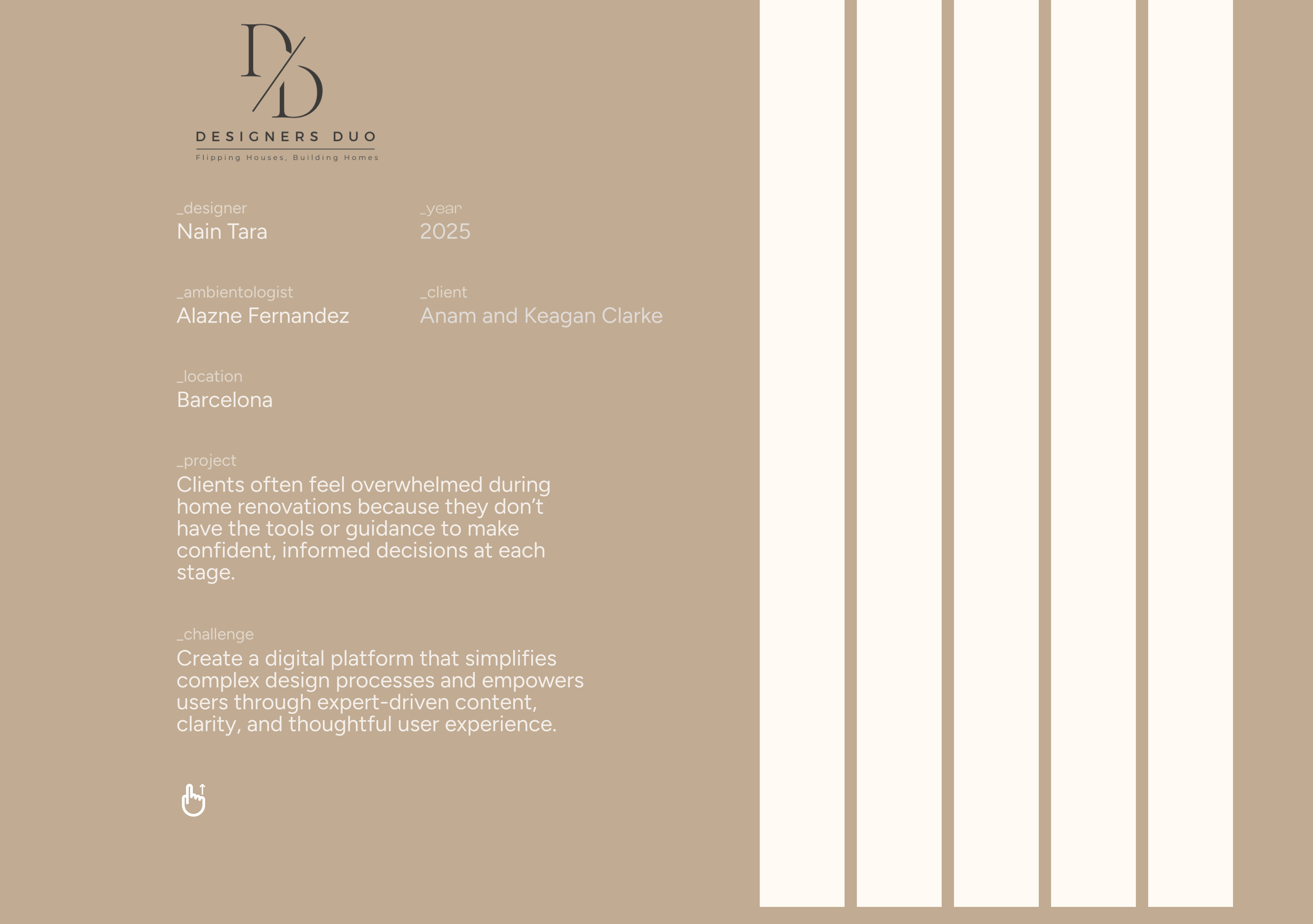 Example of The Designers Duo (Website Design)