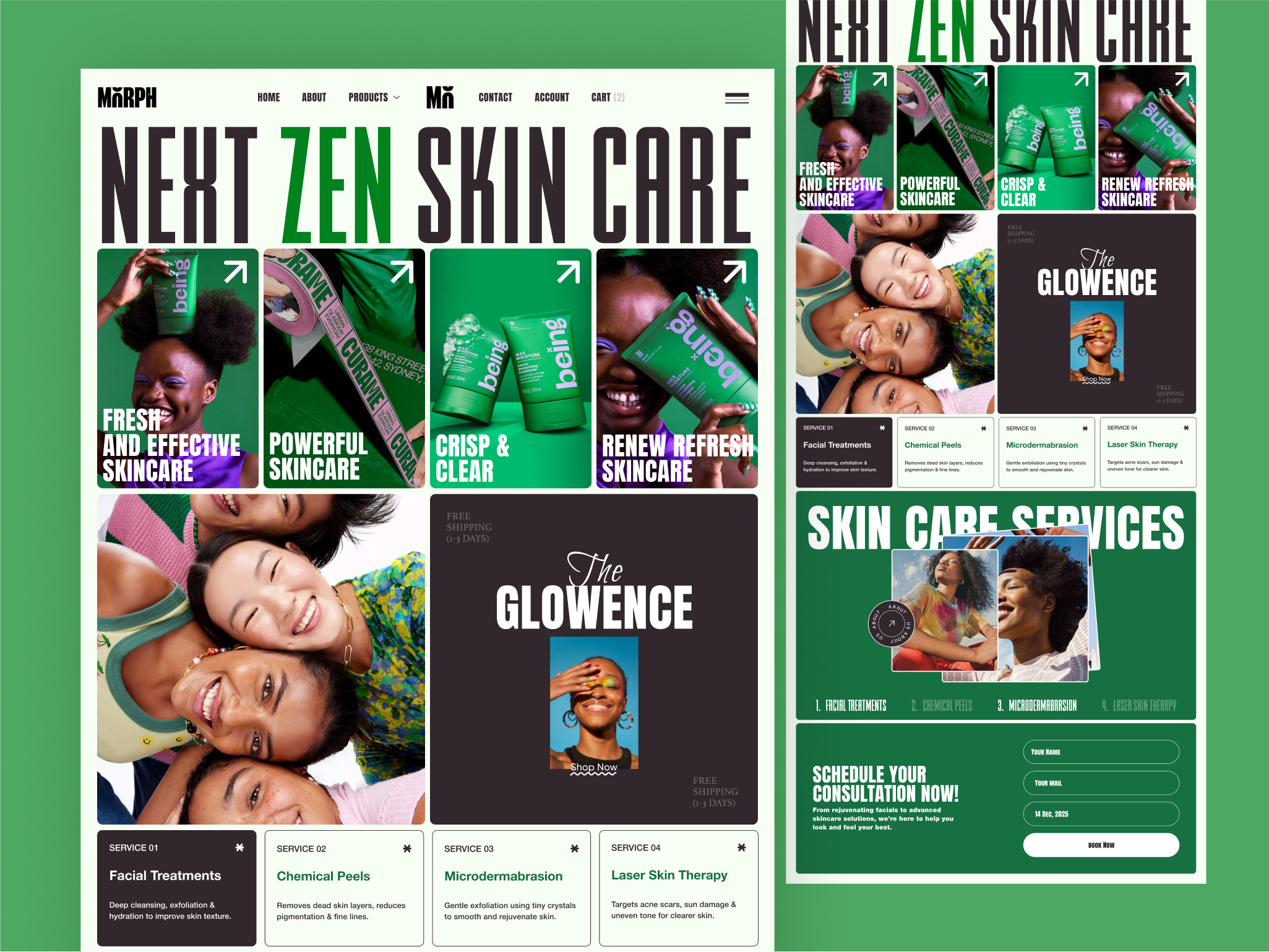 Example of E Commerce Website Design