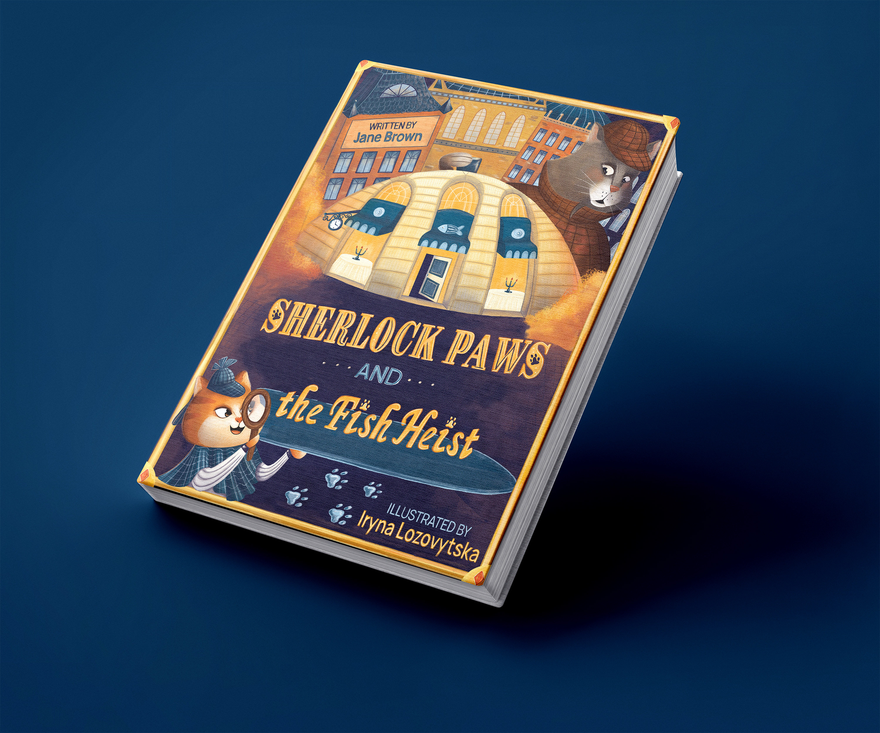 Middle Grade Book Cover Design & B/W Illustrations art black and white book book cover book illustration cartoon cat character children book cute design fish fishing funny grayscale illustration kids