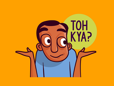 Caricarure caricature digital flatcolors illustraion illustration india minimalistic vector