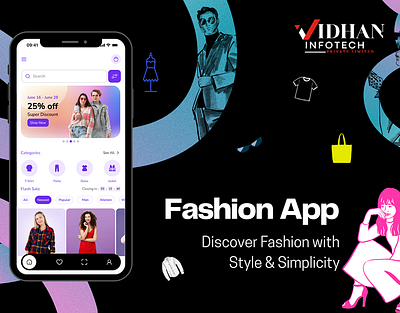 Fashion App appshowcase ecommerceappui fashionapp figmadesign hoppingapp mobileui purplethemeui uiuxdesign