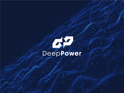 DeepPower Logo and Branding | d + electric bolt + p brand identity branding business logo custom dp logo dp dp logo dp monogram logo electric bolt electronics energy esports ev bikes fitness guidelines motion graphics power solar ui visual identity youth focused