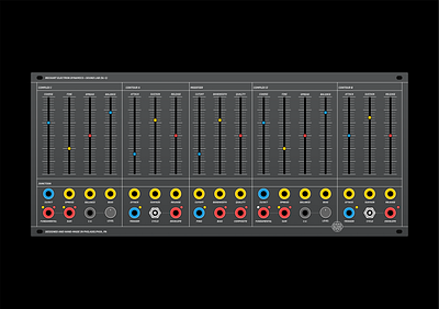 Sound Lab (SL-1) graphic design hardware interface panel synthesizer