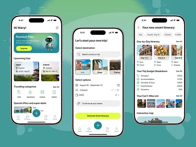 🌍 AI Travel Planner - Smarter Trips, Happier Travelers aidesign aitravelplanner aiux artificialintelligence mobiledesign smarttravel travelapp travelux tripplanner uxuidesign vacationplanning