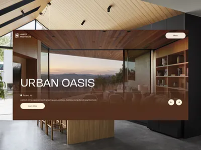 Interior Portfolio Website architects architecture architecture website framer interior designer interior portfolio minimal website website for interior designer