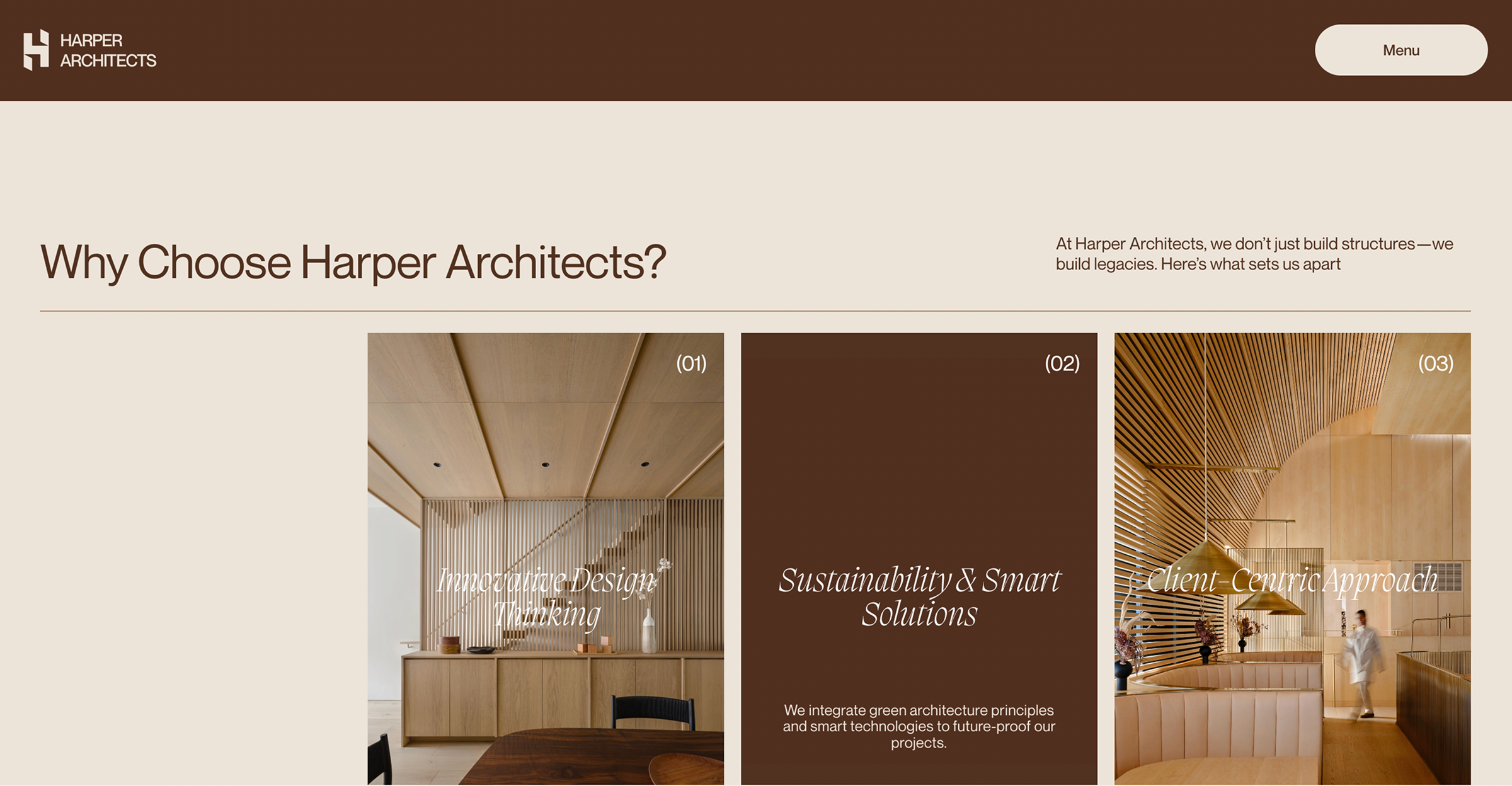 Example of Multi Page Website In Framer