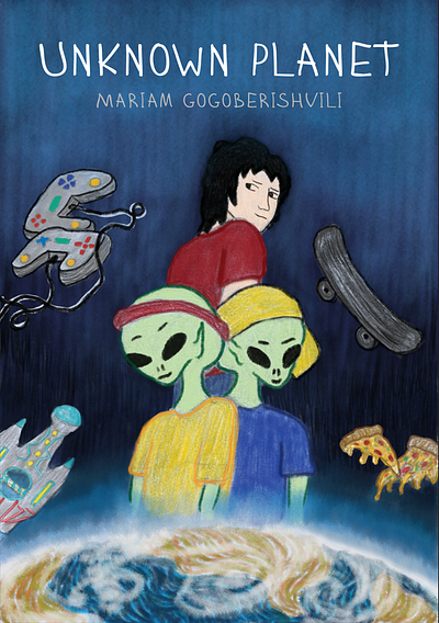 UNKNOWN PLANET (COMIC) comics editorial graphic design illustration