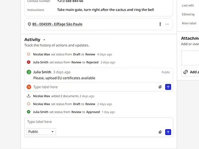 Activity Feed activity advanced card comment component dashboard feed history product timeline ui user interface ux