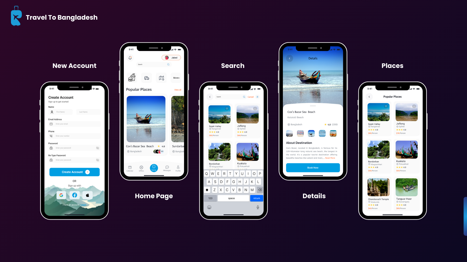 Example of Modern Mobile App Design