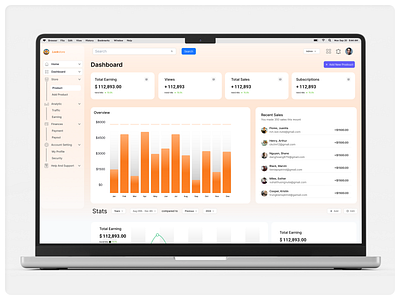 Store Management Dashboard UI UX Design admin dashboard admin panel app ui ux design dashboard dashboard ui ux design home page uiux landing page saas saas dashboard saas ui ux design store management ui ui ux designer ux