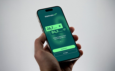 Wattmate App UI app design digital product energy interface product design renewables ui ui design web application webapp wind energy