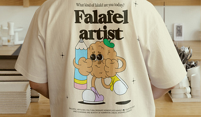 Meet All Falafel Alter‑Egos 🎉 butcherstudio design fun graphic design graphic graphic illustration mascot socialshare storytelling ui vector