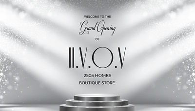 Product Showcase Event Banners architecture banners branding graphic design interior design minimalist