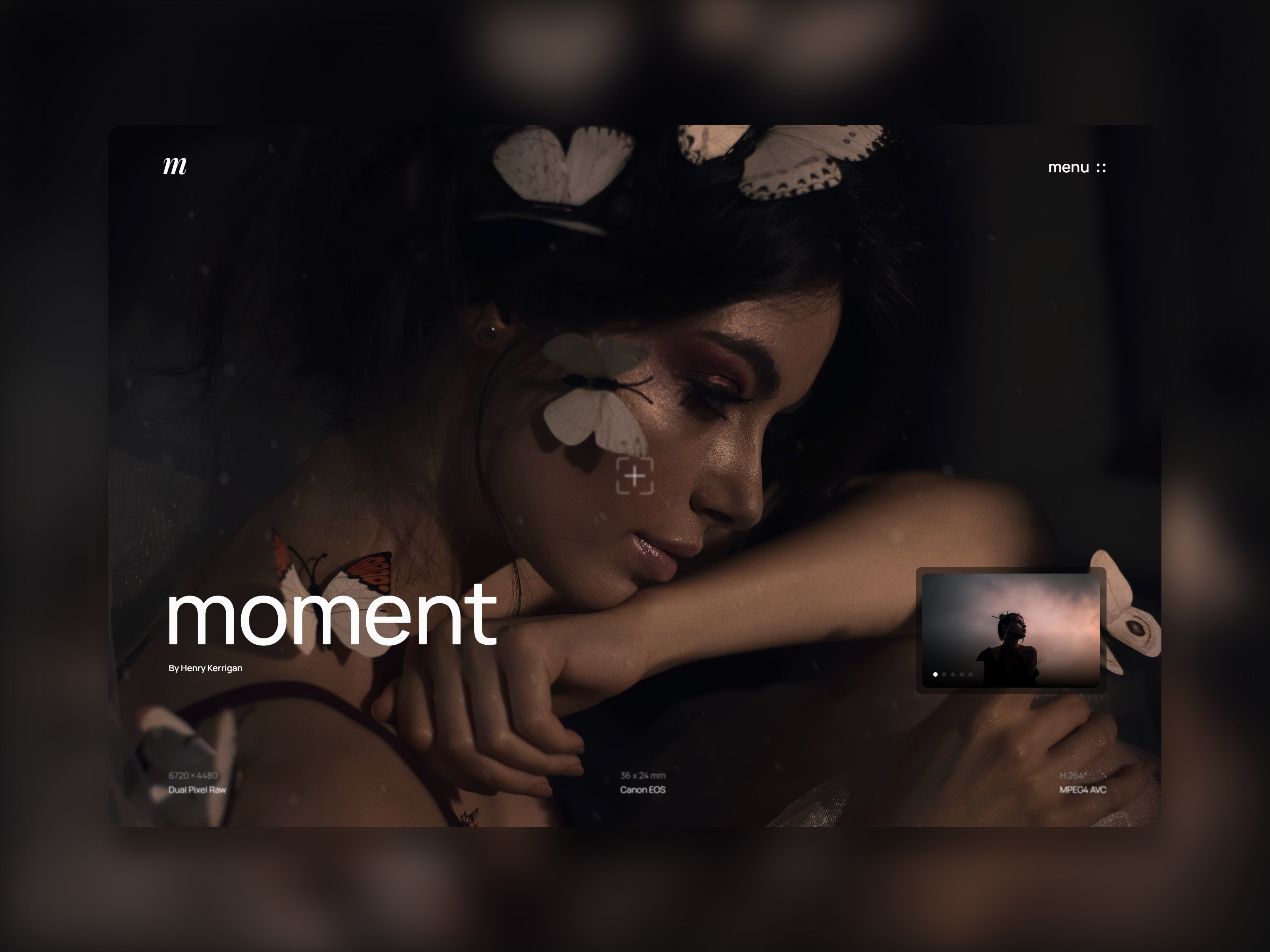 Example of Moment | Photography Template