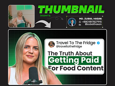 YouTube Thumbnail Design eye catching thumbnail eye catching thumbnail design graphic design thumbnail video thumbnail youtube thumbnail banner