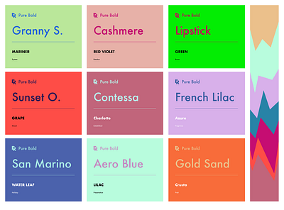 Galactical branding design ui