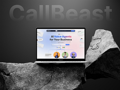 Saas website design branding design minimal ui web website design
