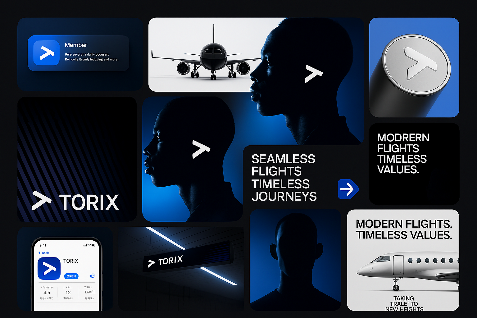 TORIX – Elevating the Future of Air Travel airline branding airline logo app design aviation design branding identity branding inspiration digital branding futuristic design luxury design minimal design modern branding travel tech typography inspiration ux ui