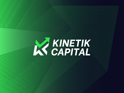 Kinetik Capital Logo arrow logo branding capital checkmark logo design finance finance logo funding graphic design logo logo design logo designer logo mark minimal logo monogram