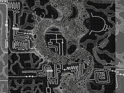 "Matrix" artwork art graphic design painting