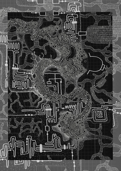 "Matrix" artwork art graphic design painting