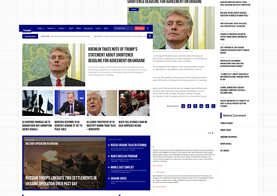 News Website news news website product card responsive website trading website ui ux website