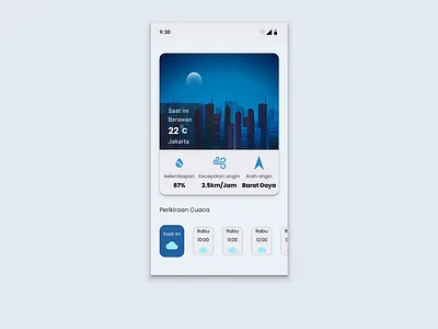 Daily UI Challenge #37 – Weather Forecast App UI daily daily ui dailyui ui uichallenge