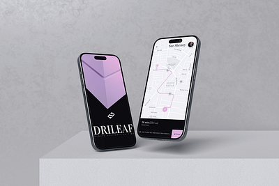 Drileaf – Fresh Produce Delivery Driver App 🥕 Concept animation delivery delivery driver app fresh produce logistics freshness gig economy ux navigation route optimization ui ui uiux