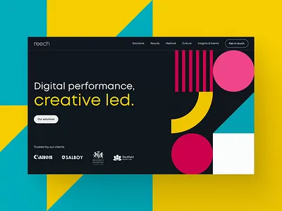 Reech Agency Website agency agency animation agency brand agency branding agency homepage agency website agency website design design agency homepage animation immersive interactive website marketing agency scroll animation ui ui design ui ux website animation website design