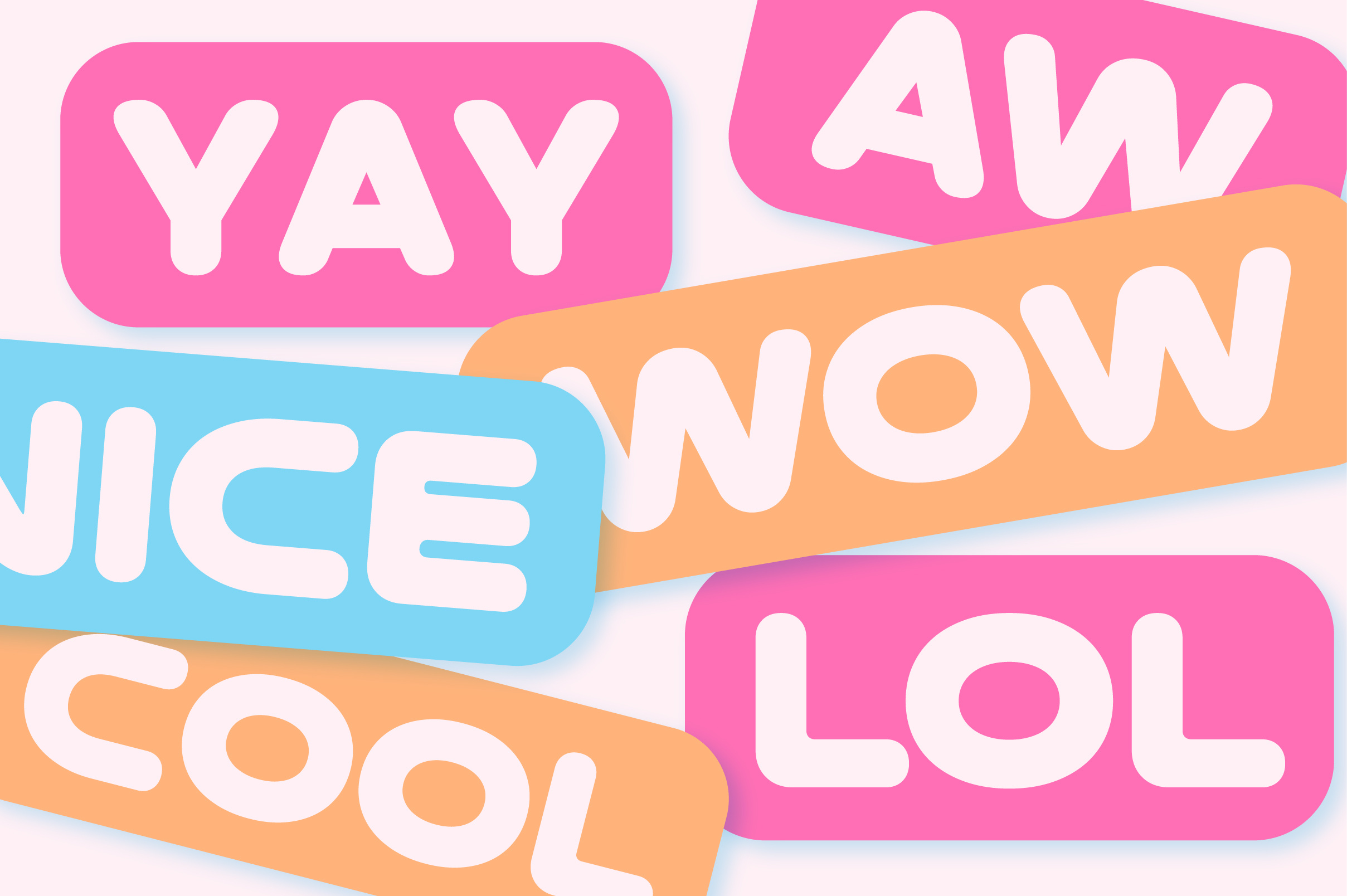 Shake Bubble – Playful Bubble Display Font branding font