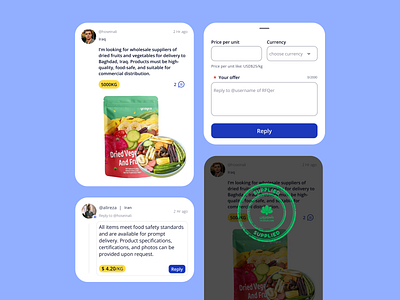 RFQ (Request for quotation) for wholesale marketplace product design request for quotation rfq ui
