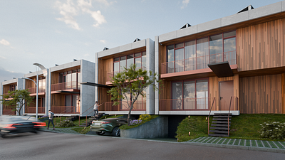 Next Gen 3d architecture motion graphics render visualisation