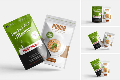 Premium Pouch Display Mockup PSD box box mockup branding design food macbook mockup mockup pack package package design packaging premium pouch display mockup psd template