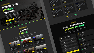 Moodie Moves It branding ecommerce energy gym gym equipment product design ui ux website