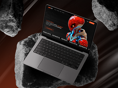 Next-gen iGaming Starts Here – MYSTR.TECH Landing 3dhero aibranding creativedirection crypto neon darkui figma gamingui conceptdesign futuristic gamingui conceptdesign igaming landingpage neon techdesign visualidentity webdesign