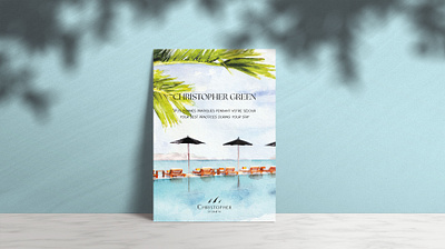 Graphic Design & Illustration // Christopher St Barth graphic design illustration watercolor
