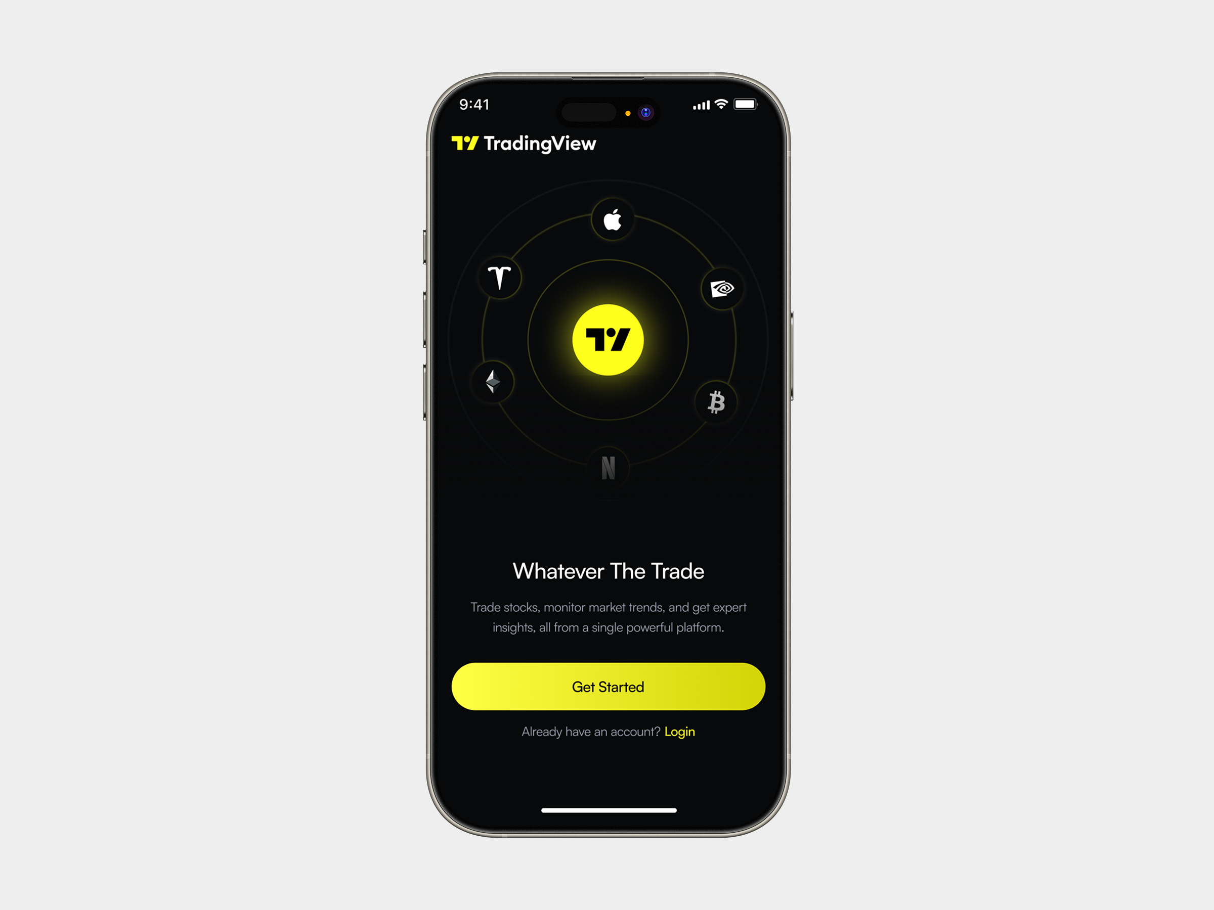 Example of Crypto Mobile App Design