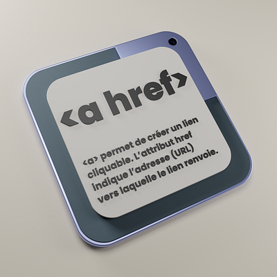 Html | Hyperliens 3d a href balise blender html hyperliens hyperlinks tuto url