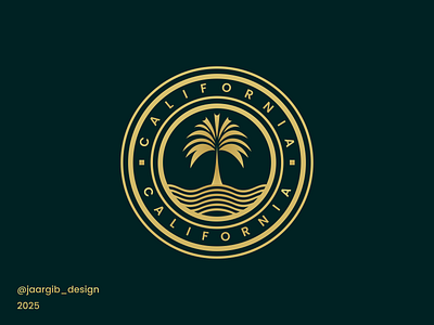 Logo Design apparel branding california design emblem fashion illustration lifestyle logo realestate tourism vector