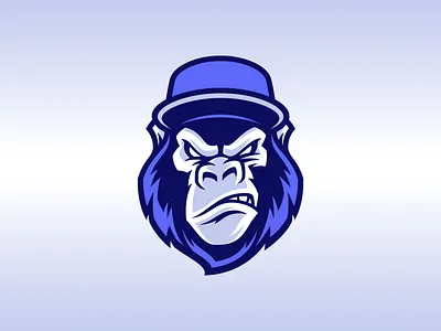 Gorilla Mascot Illustration | Esports Logo aggressive angry apparel design dasedesigns design esports esports logo gaming gorilla illustration logo logo mark mascot mascot logo silverback sports logo streamer twitch youtuber