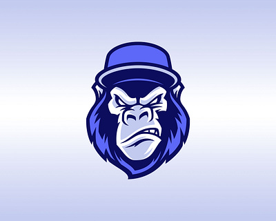 Gorilla Mascot Illustration | Esports Logo aggressive angry apparel design dasedesigns design esports esports logo gaming gorilla illustration logo logo mark mascot mascot logo silverback sports logo streamer twitch youtuber