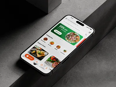 UI Concept for Food App app design design system food app mobile design ui