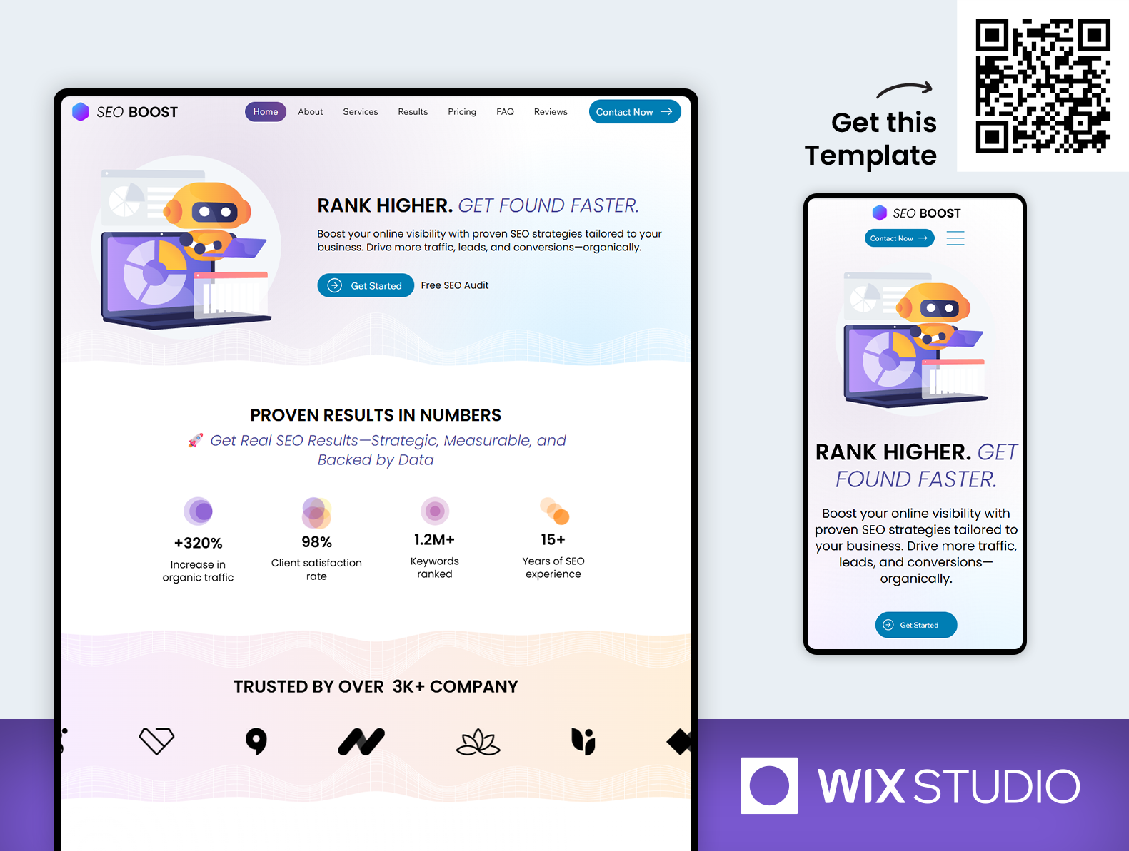 SEO Consultant - Wix Studio Website Template animated website beautiful website colorful website landing page search engine optimalization search engine website seo agency seo consultant seo expert webdesign seo rank seo service seo template seo website seo website template seo wix studio website template website template wix studio wix studio seo website wix studio website wix studio website template