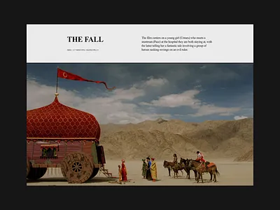 Website for Filmmaker Tarsem cinema design digital graphic design grid interface layout marketing minimal photography tarsem typography ui ux web design webdesign