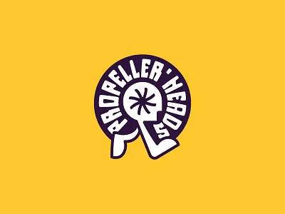 Propeller Heads: Badges Graphic Vol. II apparel badge badge design badge logo badges branding design graphic design hat hat design illustration logo logo design mascot merch propeller t shirt