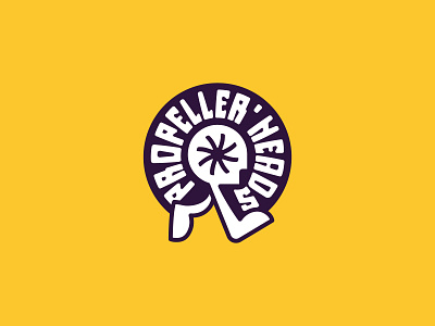 Propeller Heads: Badges Graphic Vol. II apparel badge badge design badge logo badges branding design graphic design hat hat design illustration logo logo design mascot merch propeller t shirt
