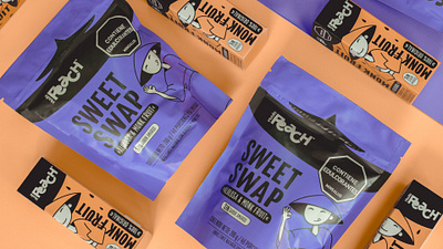 :: Monk Fruit :: brand design branding design graphic design illustration logo packaging
