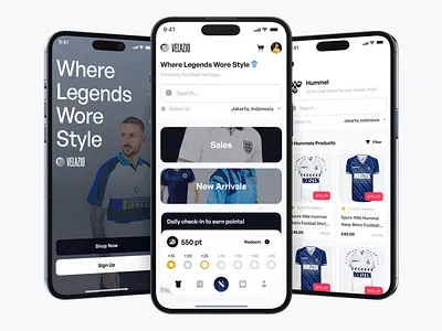 e-Commerce Mobile App UI Kit clothing app design e commerce app ecommerce figma jersey mobile app online store shopping app store app ui kit uiux