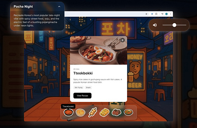 K-Tabletop Interactive (In procress) with Cursor animation branding cursor interactive design interactivedesign uxui vibecoding