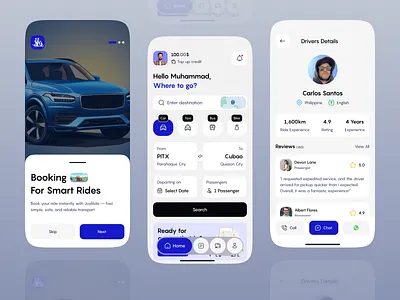Taxi Booking App all in one app app app design app interfaces app ux best app design courierappdesign design joy ride share m a rouf mobile app mobile app design mobile ui design mobile ux ride share ride sharing app super app taxi booking app ui design